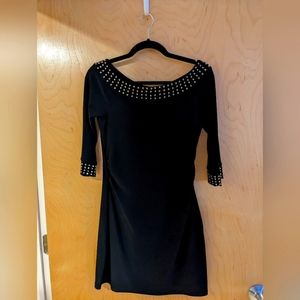 White House Black Market Studded Cocktail Dress - XS